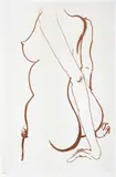 Back 2 1981 by Brett Whiteley, 1981, colour lithograph, offered Dec 2010