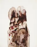 Himmelfarb, Concentration Camp 1961 by Sidney Nolan, 1961, Ripolin on paper, sold Dec 2010