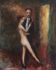 Tango 2000 by Garry Shead, 2000, oil on composition board, offered Dec 2010