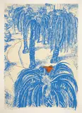 (The Orange) Fruit Dove in Clark Park 1980 by Brett Whiteley, 1980, colour screenprint, sold Dec 2010