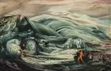 James Gleeson, Hercules Wounds the Centaur Nessus 1964
