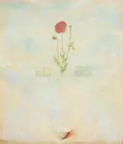 Thornton Walker, Floating Poppy 1998, 1998, oil on linen