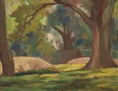 Roland Wakelin, Landscape c1960s, c1960s