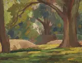 Roland Wakelin, Landscape c1960s