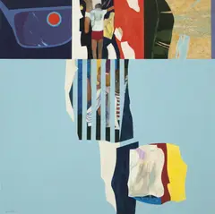 Louis James, Image of Last Summer 1969, 1969, oil on composition board