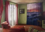 Julia Ciccarone, The Dream Room 2001, 2001, oil on linen