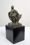 Henry Moore, Girl Reading Book (Woman Reading) 1946 (cast into bronze 1973)