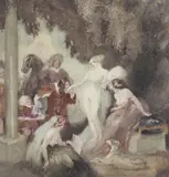 Norman Lindsay, The Visitors 1920