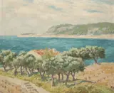 Rupert Bunny, Coast near Cassis c1931