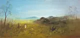 David Boyd, Walk at Sunrise 1979, 1979, oil on canvas