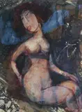 Garry Shead, Artist with a Geisha (Artist with Model) c2000