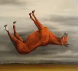 Homage to Sir Sid 1997 by John Kelly, 1997, oil on linen, sold Jun 2010