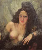 Norman Lindsay, The Mantilla 1941