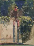 The Water-Tank Boy c1888-89 by Arthur Streeton, c1888-89, oil on canvas, offered Jun 2010