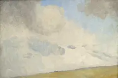 Cloud Study - Evening Glow c1926-28 by Tom Roberts, c1926-28, oil on canvas, offered Jun 2010