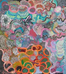 Alkawari Dawson, Untitled 2003, 2003, synthetic polymer paint on canvas