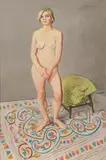 Ian Armstrong, Nude and Nundah Rug 1965-66, 1965-66, oil on canvas