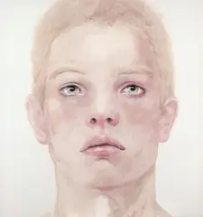 Cherry Hood, Luis 2003, 2003, watercolour on canvas