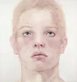 Cherry Hood, Luis 2003, 2003, watercolour on canvas