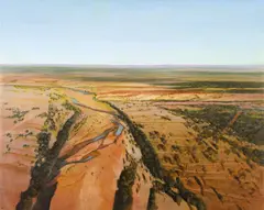 Bryan Westwood, (Landscape), oil on canvas