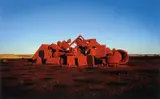 Rosemary Laing, Burning Ayer #1 2003, 2003, type C photograph