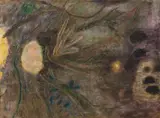 William Robinson, Fern in Sunlight 1991, 1991, pastel on paper