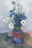 Margaret Olley, Cornflowers and Daisies 1962