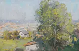 Arthur Streeton, (Richmond from Fairlea House) c1924