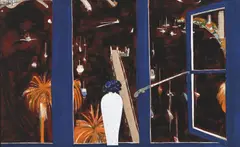 Brett Whiteley, View from the Sitting Room Window, Lavender Bay 1991, 1991, oil, mixed media and collage on board