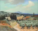 Marcel Dyf, French landscape c1964