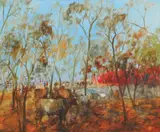 Hugh Sawrey, By the Blood-Red Sand Hills, Coopers Creek, Western Queensland
