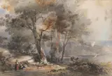Conrad Martens, Untitled (Harbour Shore Scene) 1847