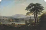 George Vicat Cole, Lake Windermere 1872, 1872, oil on canvas