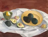 Donald Friend, Avocados (L A Cuisine)