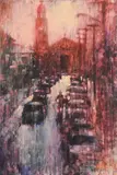 David Hinchliffe, Back Street in Rome, oil on canvas