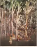 Riverbend Series 1982 by Sidney Nolan, 1982, photolithograph, sold Mar 2010