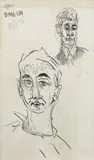 Brett Whiteley, Portrait c late 1950s