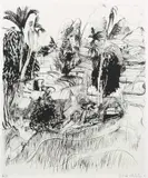 Torajaland (Celebes) 1975 by Brett Whiteley, 1975, screenprint, sold Mar 2010