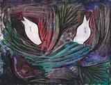 Charles Blackman, (Doves)
