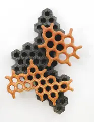Lionel Bawden, Untitled (Serendip Series) 2003, 2003, colour pencils, epoxy, linseed oil