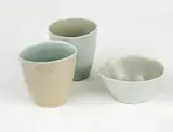 Gwyn Hanssen-Pigott, Two Beakers and Small Dish 2006
