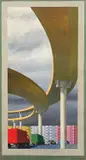 Jeffrey Smart, Study for the Argument, Prenestina 1980