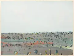 Fred Williams, Tibooburra 1967, 1967, watercolour and gouache on paper