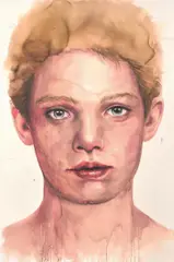 Cherry Hood, Jerry 2003, 2003, watercolour on paper