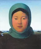 Xue Mo, Miss Wunna 2009, 2009, oil on linen