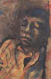 Donald Friend, Portrait of African Prince Kininga Wunca c1938