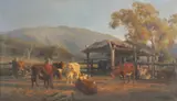 Jan Hendrik Scheltema, Cattle in the Yards