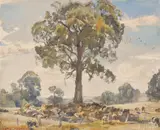 Hans Heysen, The Sheltering Gum
