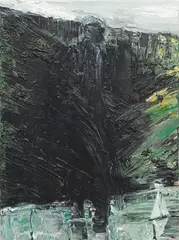 Large Figure 3 1995 by Euan MacLeod, 1995, oil on canvas, sold Dec 2009