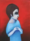 Robert Dickerson, Untitled (Portrait of Woman)